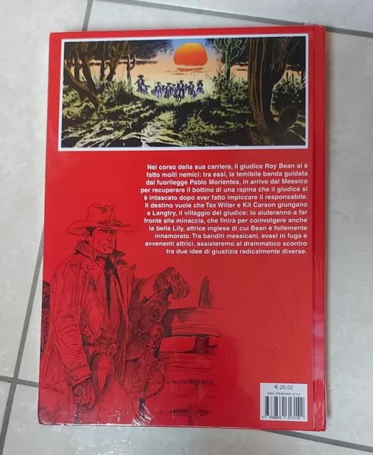 Tex il Giudice Bean con il dorso errore di stampa, cartonato, 2018 - Nuovo 3