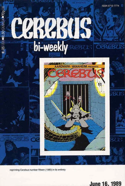 Cerebus Bi-Weekly #15 FN; Aardvark-Vanaheim | Dave Sim - we combine shipping