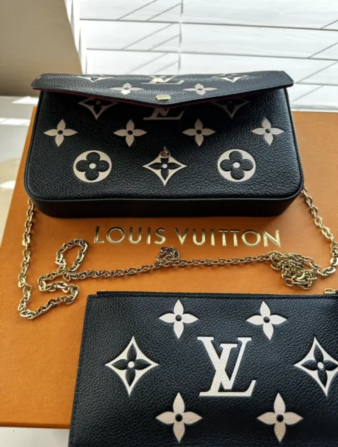 Louis Vuitton Dune Monogram Empreinte Leather Boetie Bag For Sale