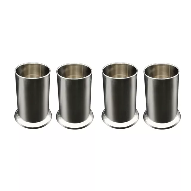 4X Soportes de Pajitas de Acero Inoxidable, Dispensador de Pajitas para Enc3045