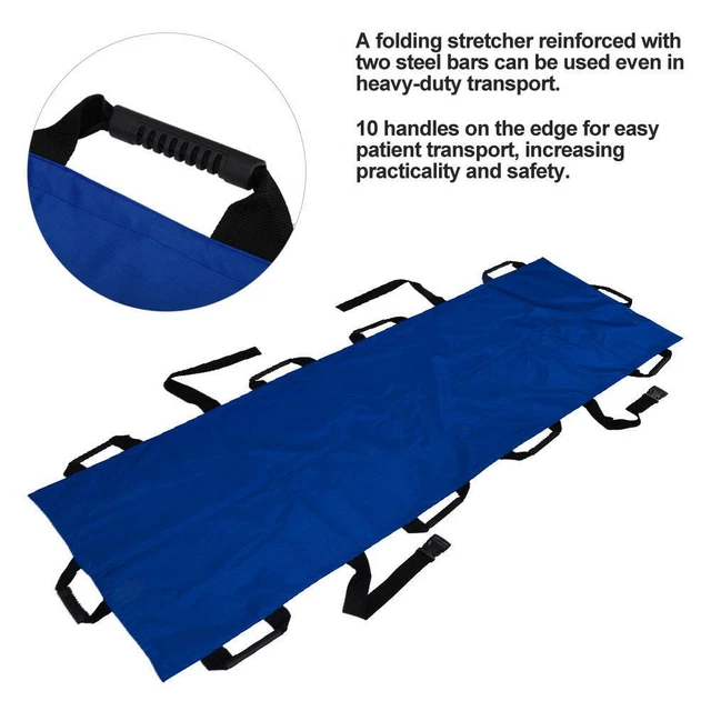 Folding Stretcher Portable Emergency  Medical Stretcher Confined Space Set