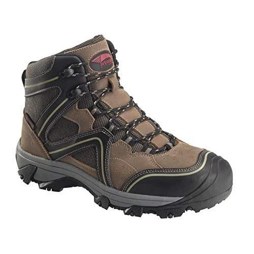 Avenger Men's 6-inch Crosscut Soft Toe EH Waterproof Work Boots Brown - A7612, B