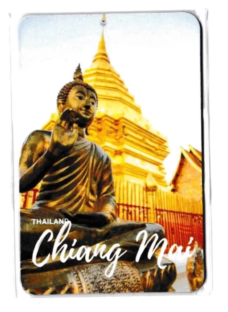 Magnet Super Magnet Chiang Mai Buddha Thailand für Kühlschrank Auto Oder Autre