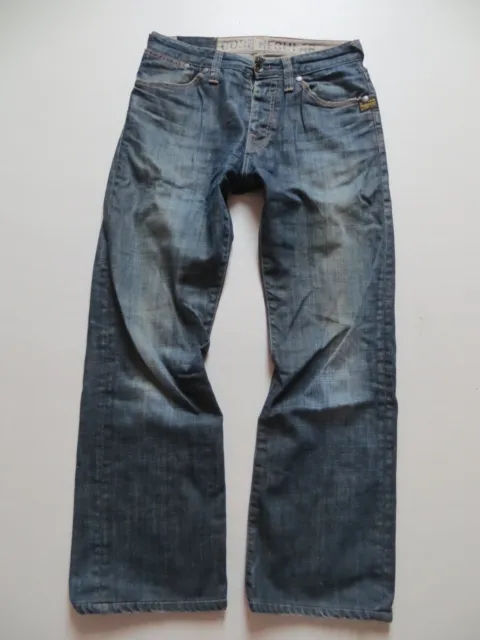 G-Star RAW CORE REGULAR Jeans Hose W 30 /L 30, Indigo Wash Vintage Denim, KULT !