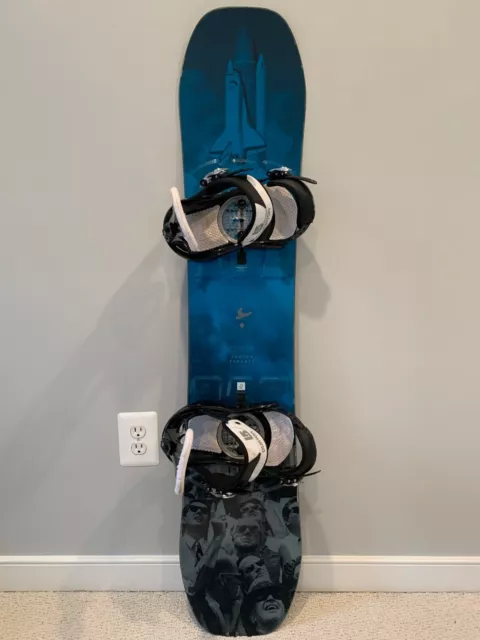 Fantastic Burton Process Smalls youth snowboard 130cm + Custom Smalls bindings