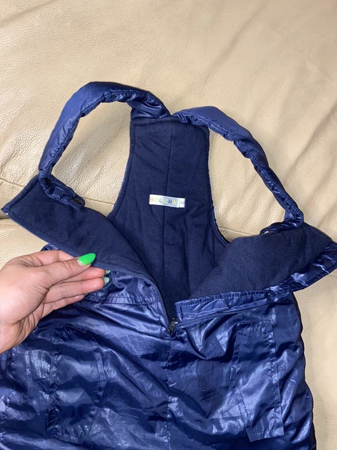 Bolichin Navy Dungarees per bambini taglia 92 cm 18-24 mesi 2-3 anni