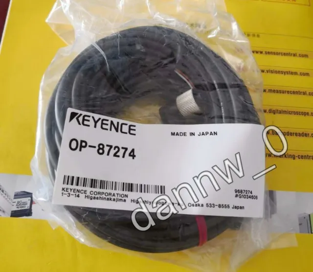 New In Box KEYENCE OP-87274 Accessories Cable
