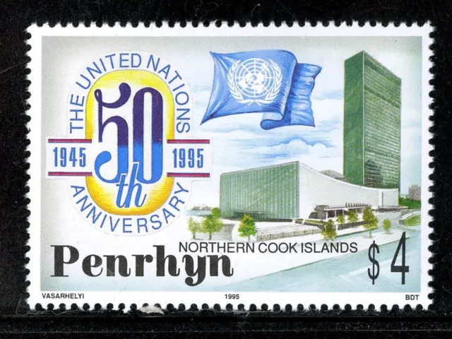 Penrhyn Islands   1995   Scott # 446    Mint Never Hinged Set