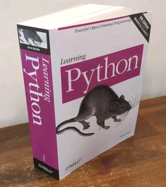 LEARNING PYTHON: POWERFUL Object-Oriented Programming, Mark Lutz (2013 ...