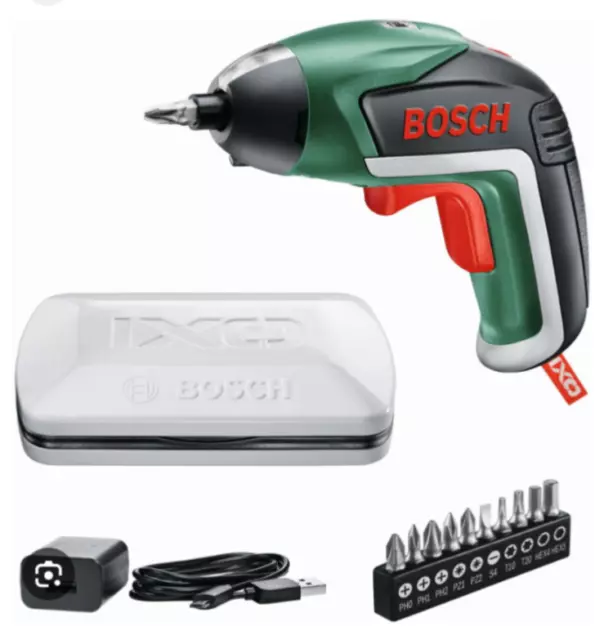 Bosch IXO 3.6V Li-ion Cordless Screwdriver with case
