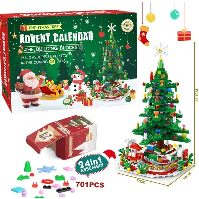 Advent Calendar Christmas Tree Building Set Advent Calendar Christmas Tree Building Set