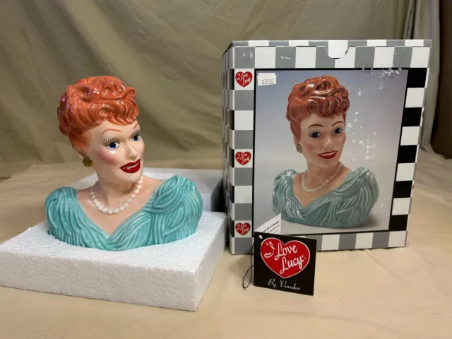 Vintage LUCILLE BALL "I Love Lucy" Hollywood Beauty Bank -1996 Vandor #14049 NEW