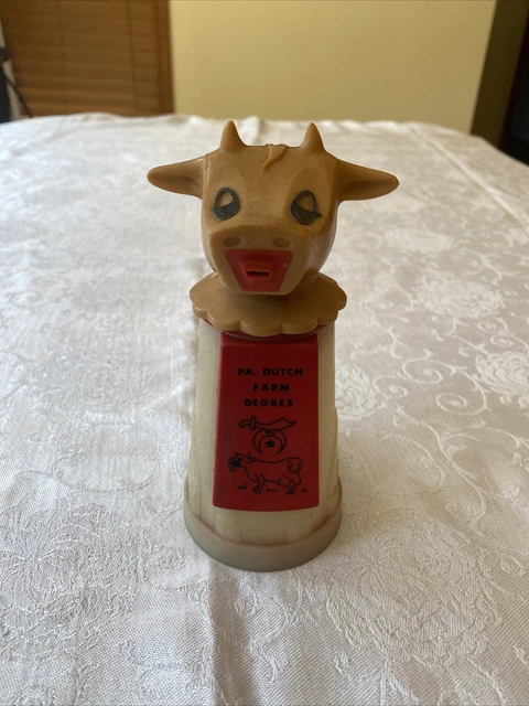 Whirley Moo Cow PA Dutch Farm Degree JAFFA Shrine Altoona, PA Cream Pitcher