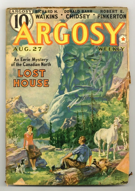 Argosy Part 4: Argosy Weekly Aug 27 1938 GD/VG 3.0