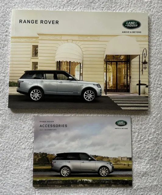 Range Rover L405 UK Sales Brochure & Price List: 2015: Excellent Condition