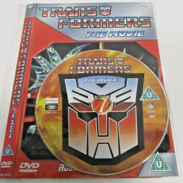 TRANSFORMERS THE MOVIE DVD 1986 Animated Feature Classic Original