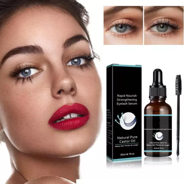 30 ml schnell wachsendes Wimpernserum, Rizinusölserum, Nourish Your Wimpern UK P7J8