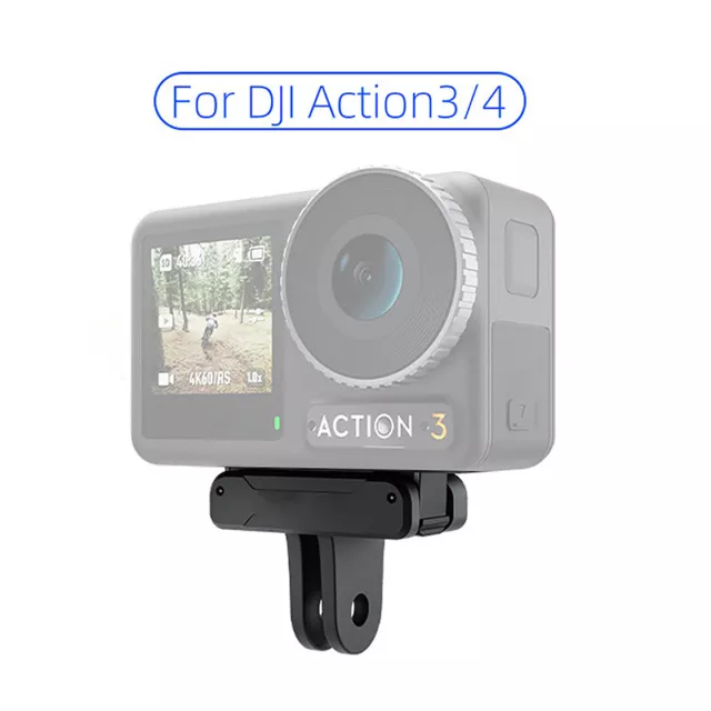 Magnetic Two Claw Adapter For DJI OSMO Action 3 Adapter Nylon Aluminium Alloy