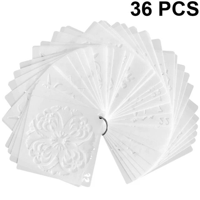 Set Di 16 Stencil Per Ptura A Punti Mandala Per Decorazioni - Foto 5