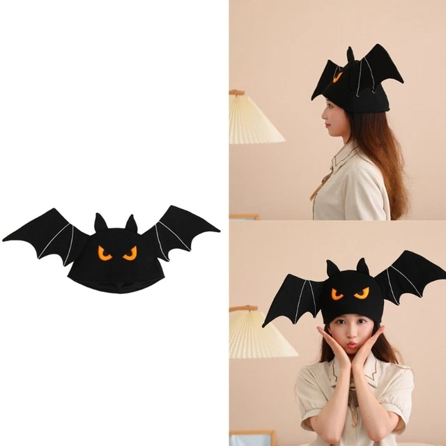 Alas De Murciélago Negras Para Adultos - Tela No Tejida, Para Halloween, Cosplay, Fiestas Y Teatro