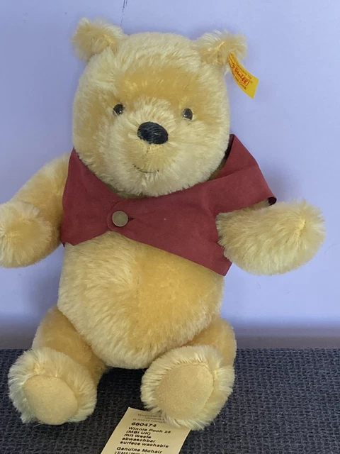 VINTAGE STEIFF WINNIE The Pooh Danbury Mint exclusive 2004 25cms
