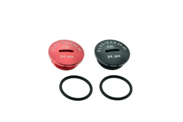 Set Verschlussschrauben ALU mit Beschriftung Motor Simson S51 SR50 KR51/2