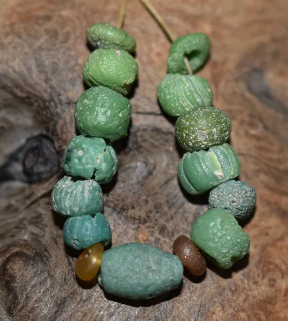 Rare Ancient Glass Excavated Dig Beads Afghanistan Trade Circa 1000 Years Old 3