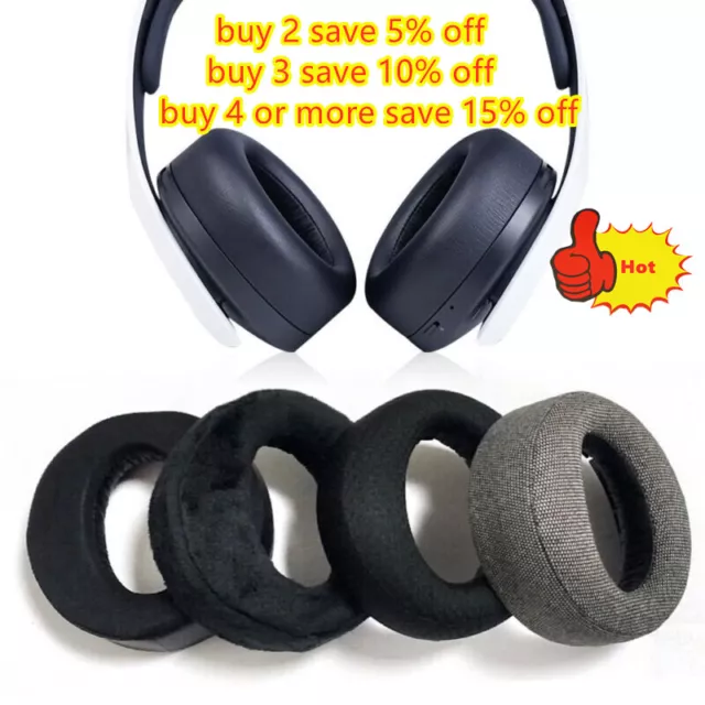  Ear Pads Cushions Replacement for Sony Playstation 5 Pulse 3D  PS5 Wireless Headphones, Headset Earpads Pillows Repair Parts : Electronics