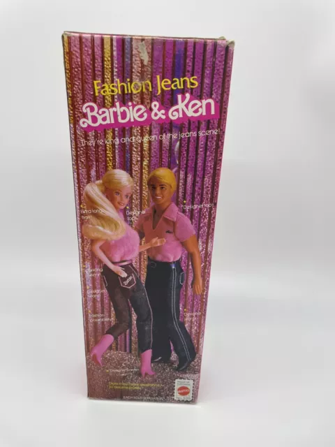 Barbie 1981 Fashion Jeans Made In Philippines Nrfb 2