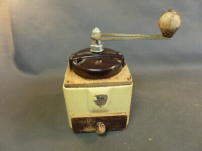 Legno Mulino Caffè manualmente banchetto macchina frantoio vintage manovella macchina da caffè 