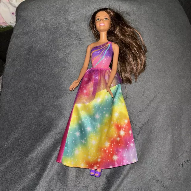 Barbie DHM52 Princess Rainbow Fashion Doll