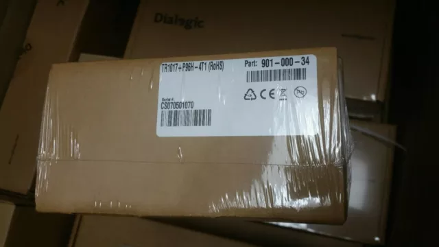 Dialogic Brooktrout TR1034+P96H-4T1-V17-R NEW FACTORY SEALED (901-000-34)