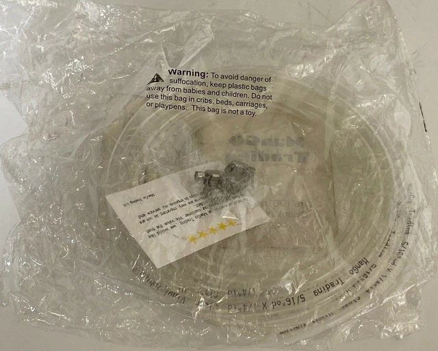 Mango Trading 5/16"(OD) x 1/4"(ID) Clear Vinyl Tubing -20 FT/ SCU:CL-VIL-TUB-1/4