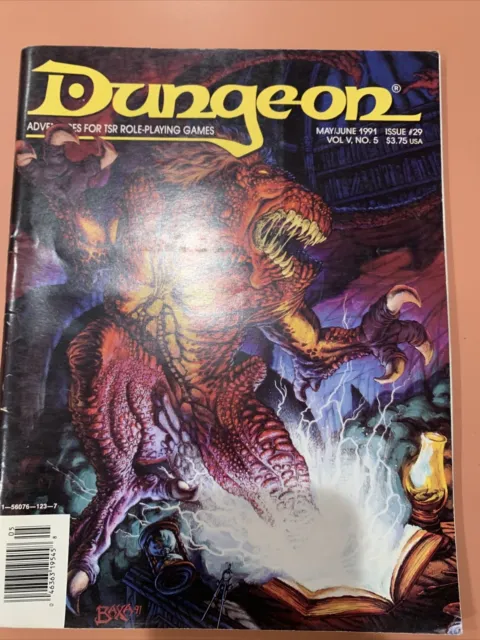 Dungeon Magazine Dungeons & Dragons  Issue 28 and 29 Vol V No.5 May/June 91