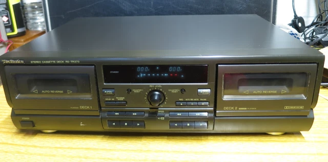 Platine Double Cassette Technics RS-T33R Vintage - Dolby, Lecture/Bande, Noir (Occasion)