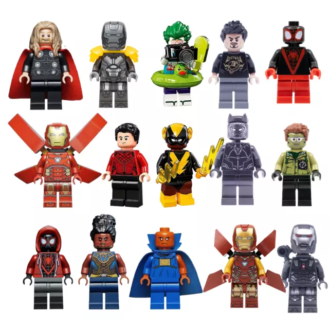 LEGO MARVEL DC Minifigure's Super Heroes Choose Your Favourite Character