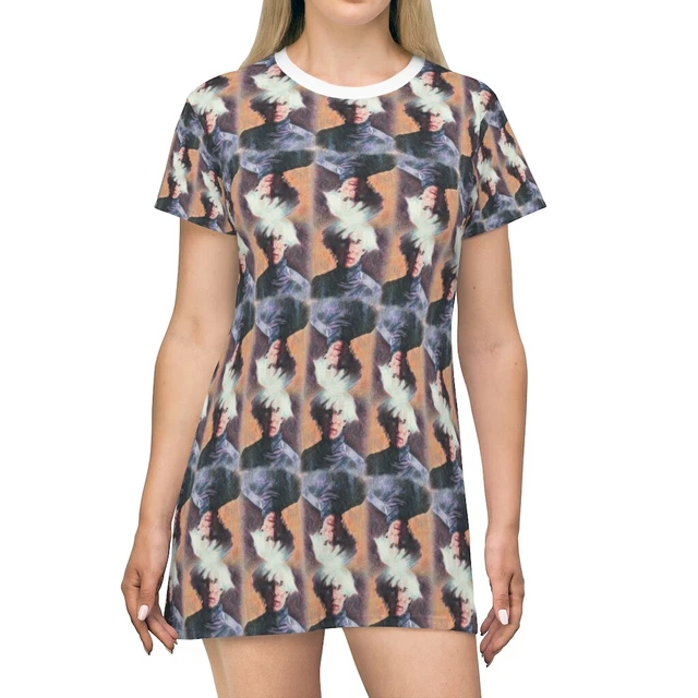 Andy Warhol Art All Over Print T-Shirt Dress Andy Warhol Art All Over Print T-Shirt Dress