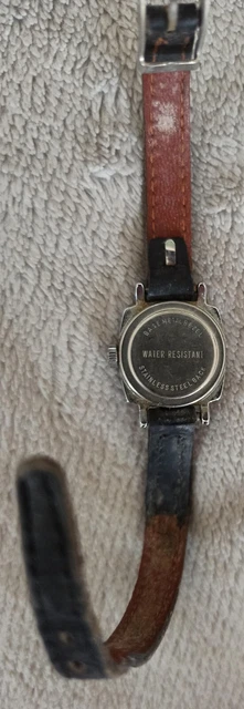 Montre Femme Ancienne KELTON Waterproof - Mécanique Manuelle, Boîtier Et Bracelet Métal Argenté, Occasion