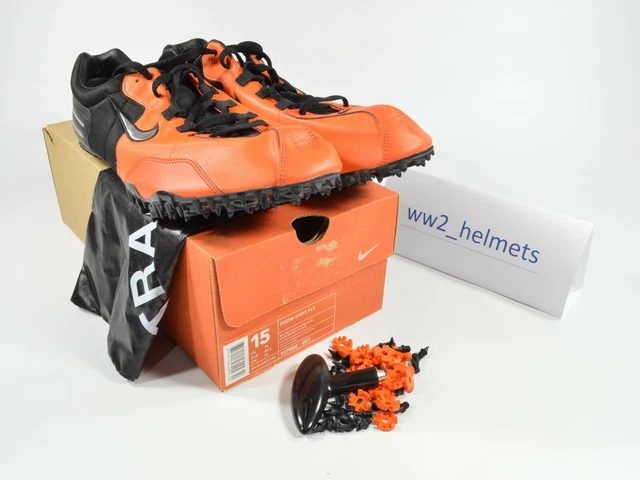 Vintage Mens Nike Zoom Shift Fly Track Spikes Bowerman Field Orange Shoes Sz‎ 11 Nike zoom shift mens - Gem main image 3