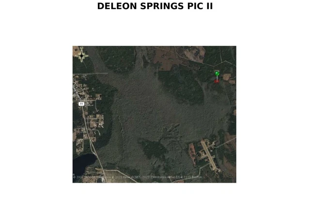 Pre Foreclosure  Fl Tax Lien Cert For  Land 1.25 Ac Deleon Springs, Fl Volusia