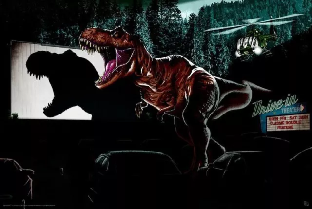 Jurassic World: Kino - Maxi Poster 91.5cm x 61cm Neu Und Verpackt