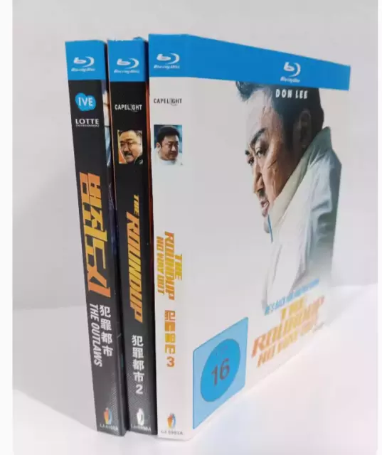 Korean Drama The Outlaws season 1-3 Blu-Ray Free Region English Subtitle Boxed