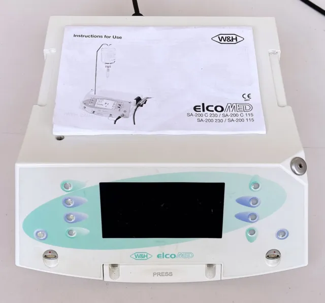 W&H ElcoMED SA-200 C Dental Implant Surgery Console Only, #1