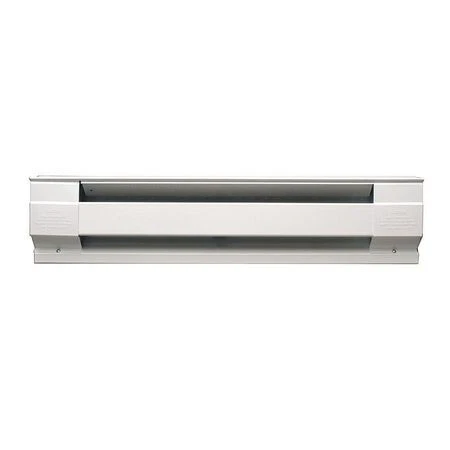 CADET 5F1250-8W Elec Heater,5 ft.,1250W,208V,No Stat,Wht