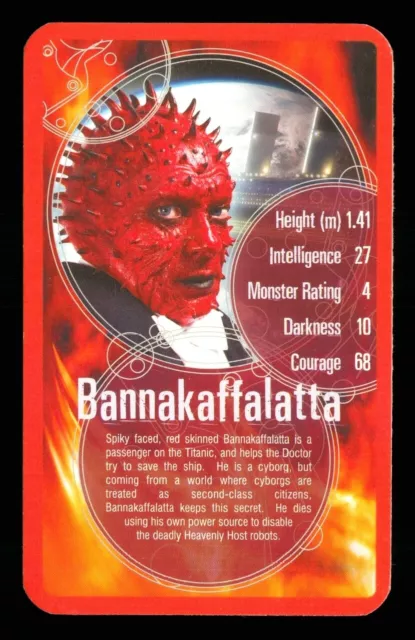 1 x info card Dr Who - Bannakaffalatta – Jimmy Lee - R096