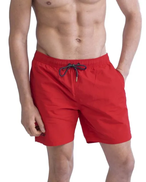 Short bain H Jobe Swimshort Men Red