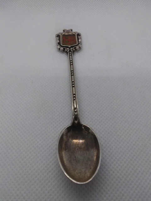 Vintage Normandie Coat Of Arms Cats Spoon