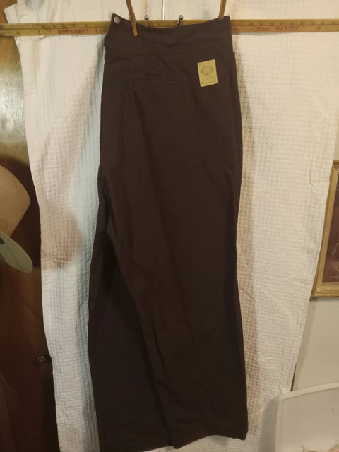 Wah Maker: Trousers -Walnut.  Style 564562X