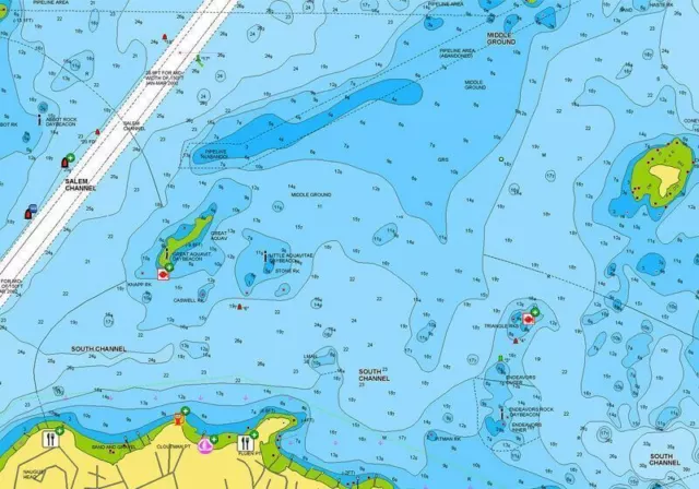 2024 Navionics+ Plus microSD Chart Map Card Seekarte Skagerrak & Kattegat 2