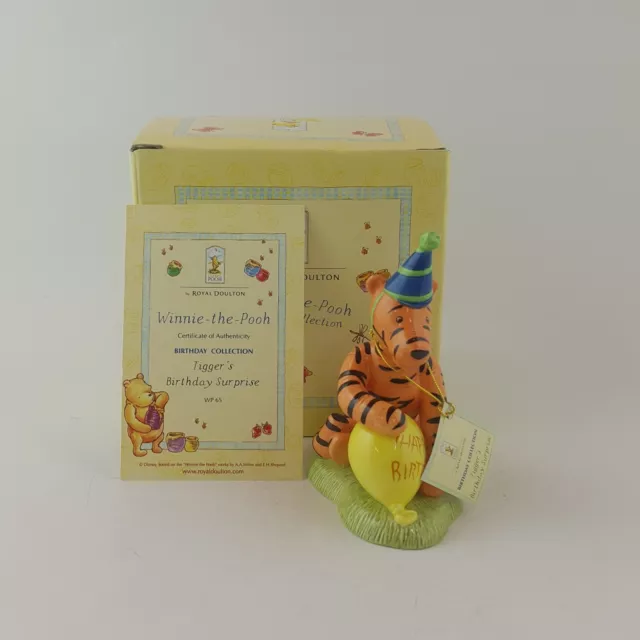 Royal Doulton Winnie The Pooh Tiggers Geburtstagsüberraschung WP65 - 8119 RD